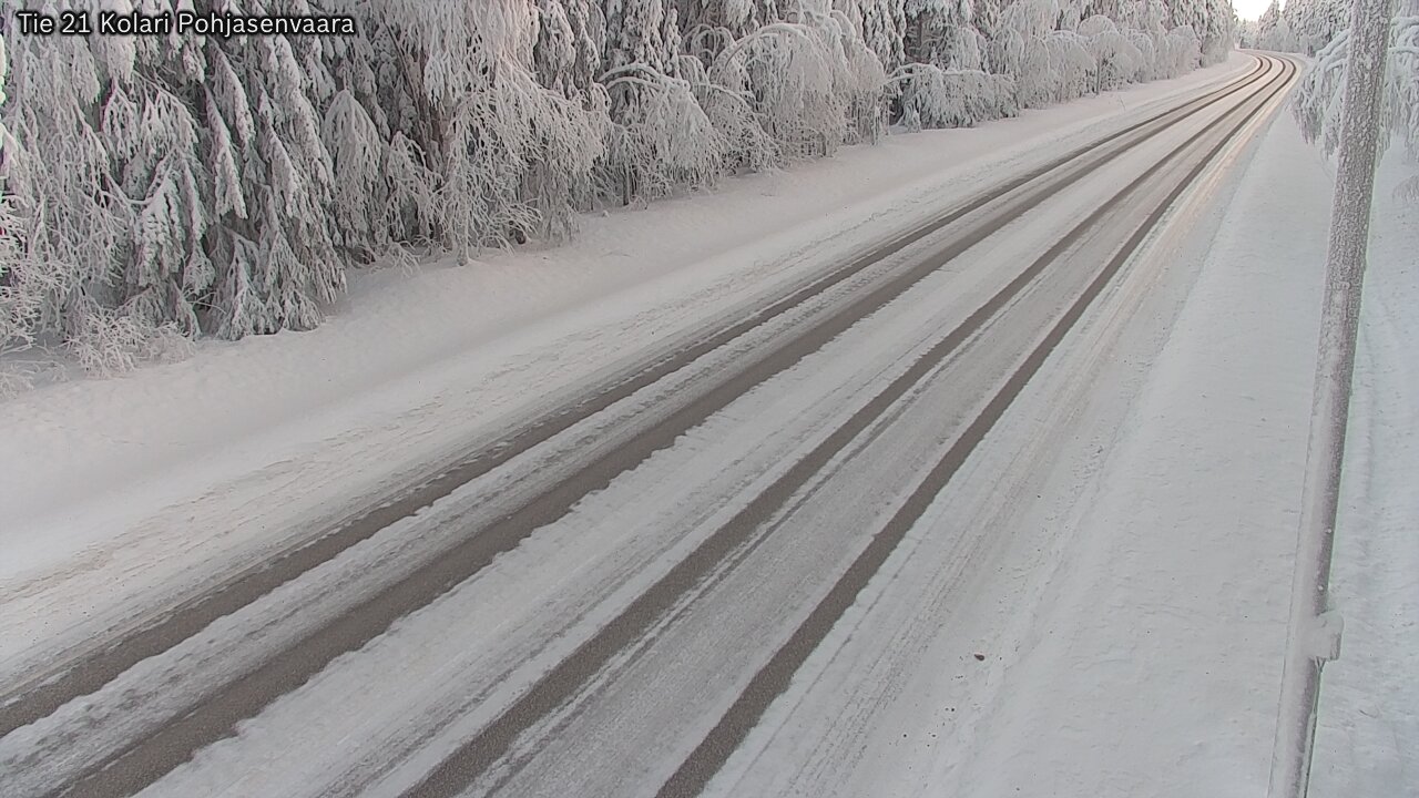 Weather Camera Image Road 21 Kolari, Pohjasenvaara, Kolari, Lappi