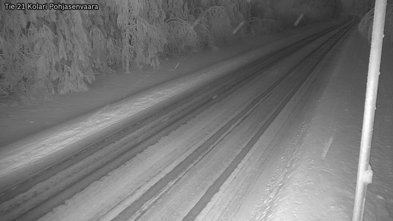 Weather Camera Image Road 21 Kolari, Pohjasenvaara, Kolari, Lappi