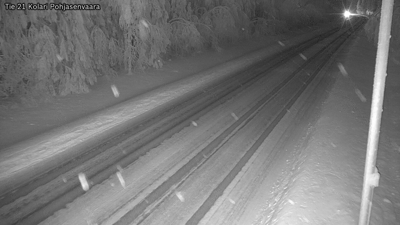 Weather Camera Image Road 21 Kolari, Pohjasenvaara, Kolari, Lappi