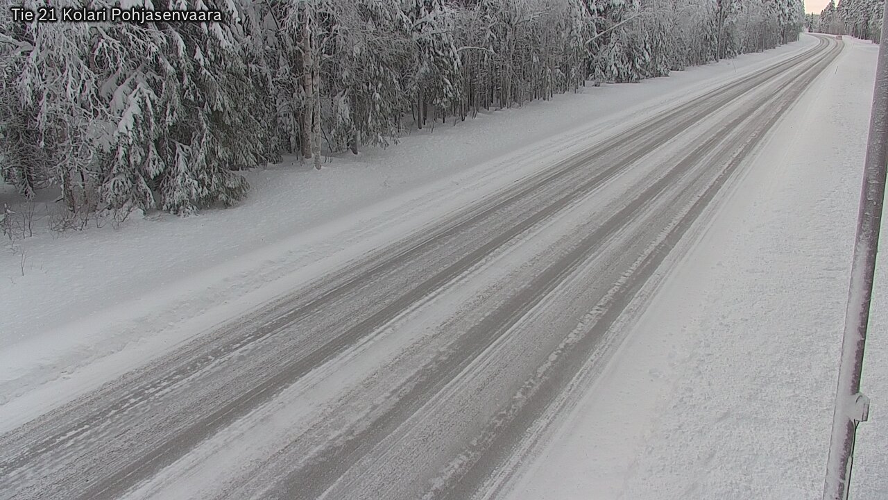Weather Camera Image Road 21 Kolari, Pohjasenvaara, Kolari, Lappi