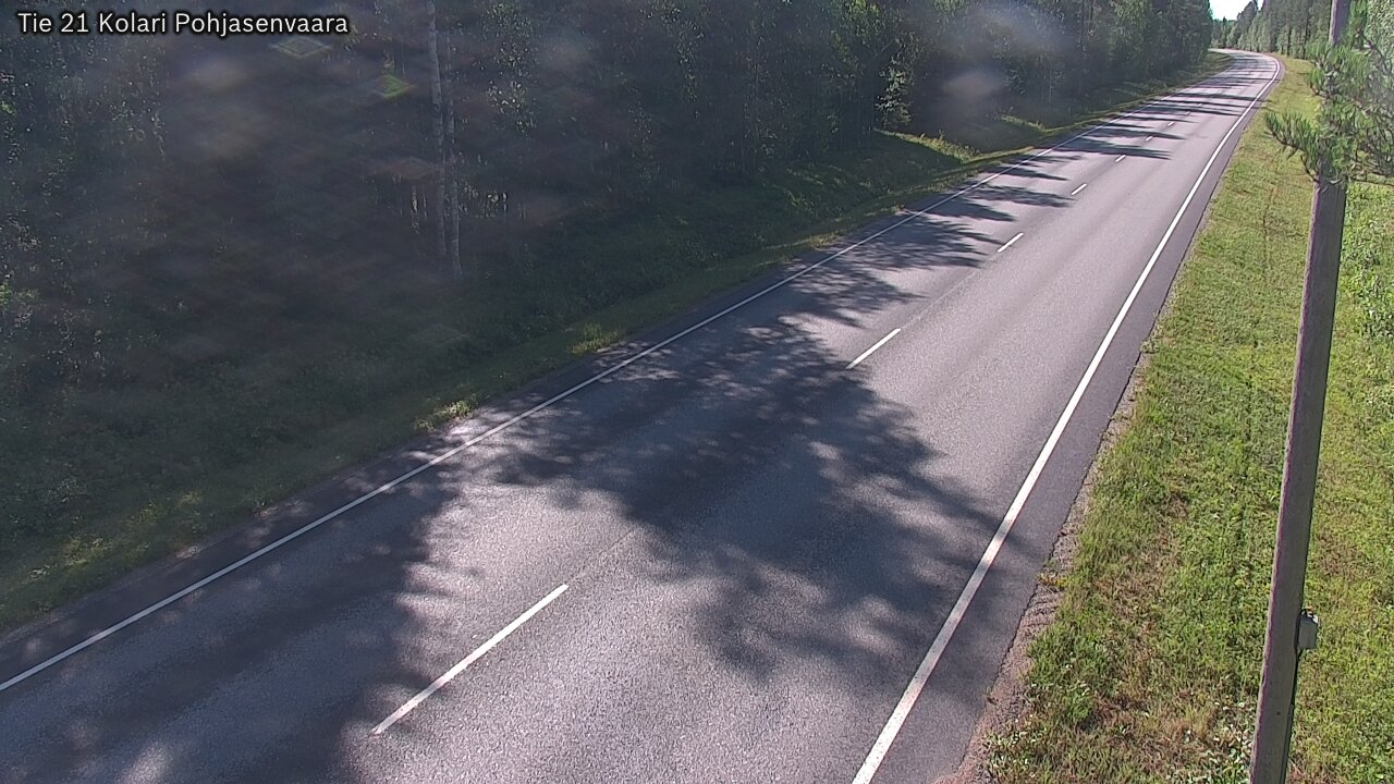 Weather Camera Image Road 21 Kolari, Pohjasenvaara, Kolari, Lappi