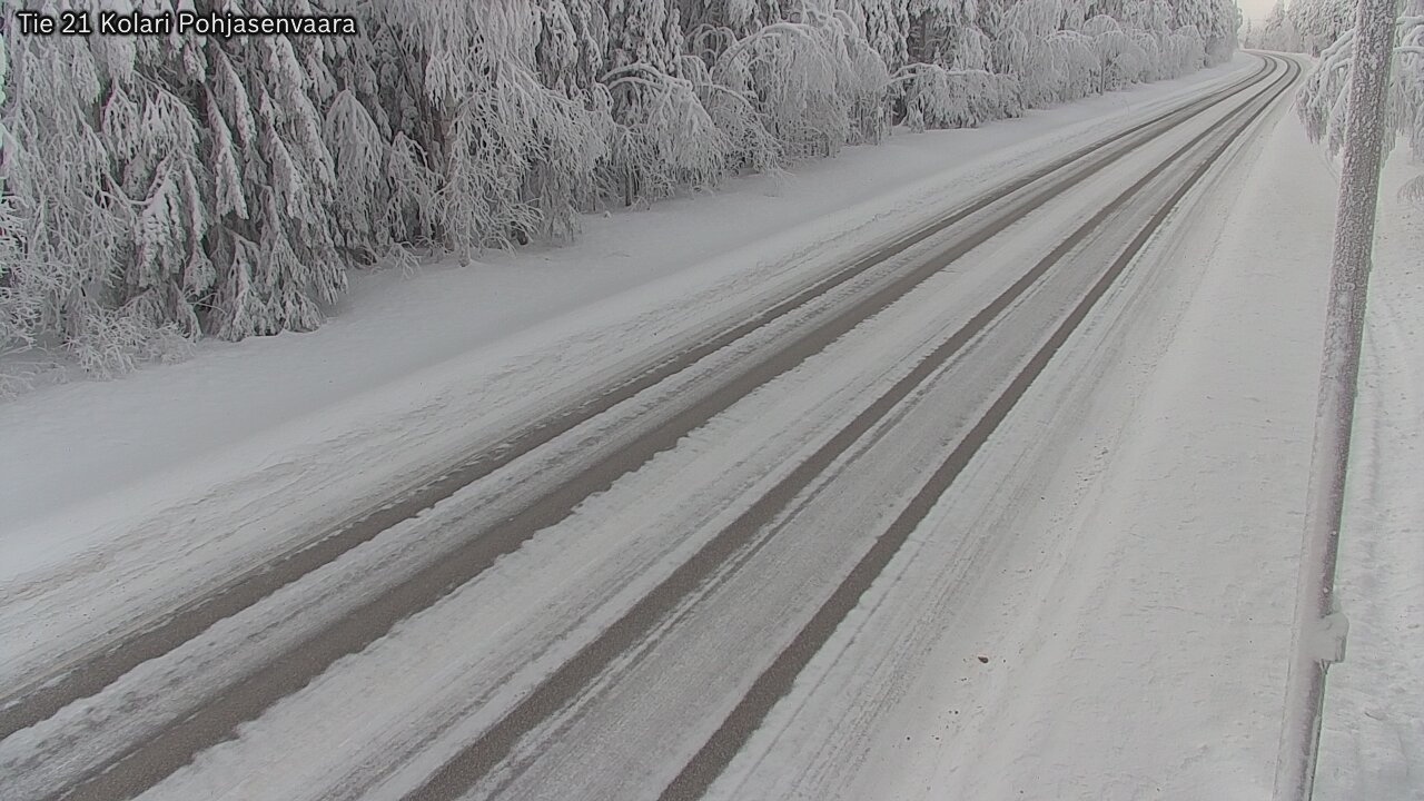 Weather Camera Image Road 21 Kolari, Pohjasenvaara, Kolari, Lappi