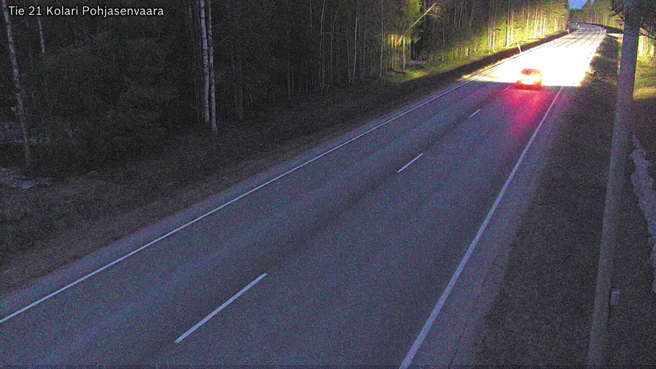 Weather Camera Image Road 21 Kolari, Pohjasenvaara, Kolari, Lappi