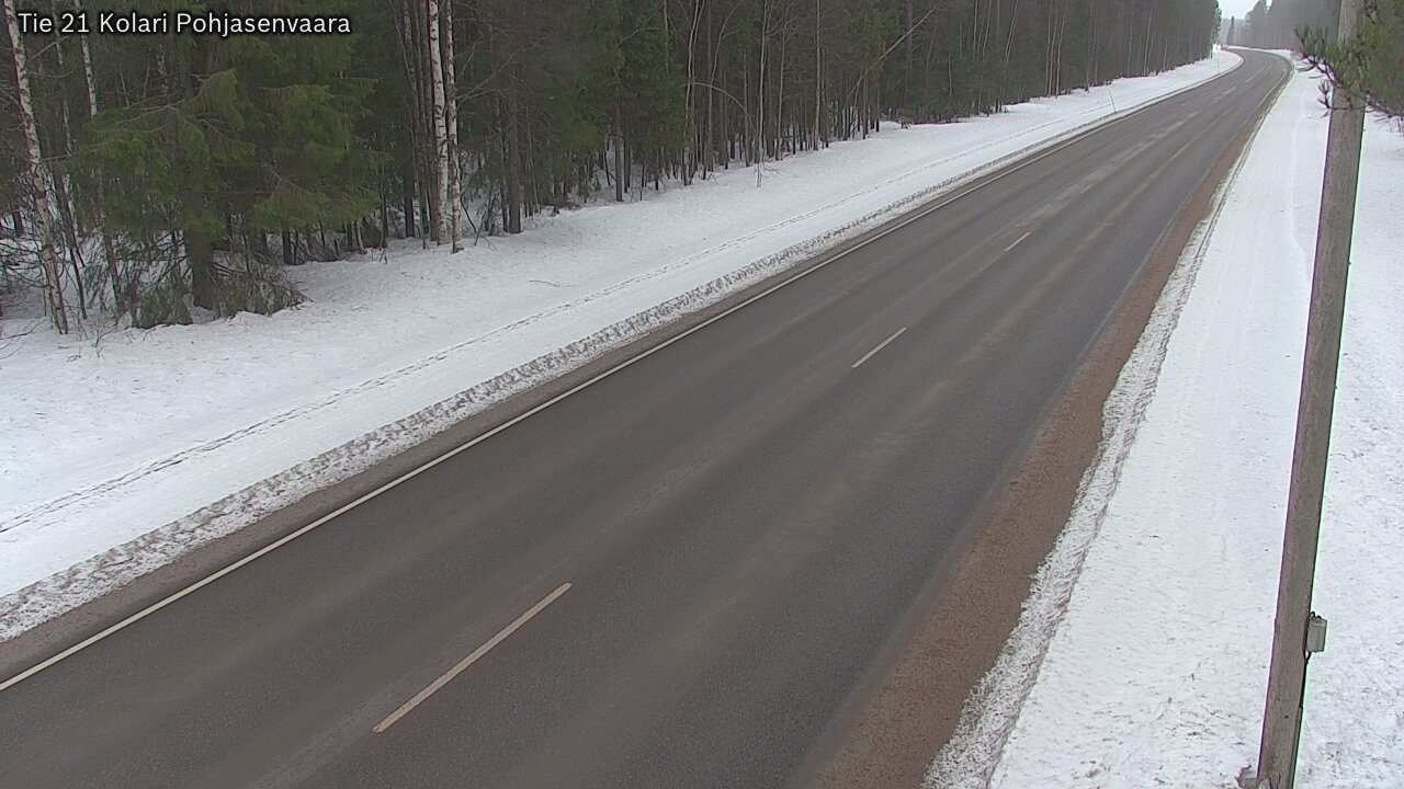 Kelikamerat Kuva Tie 21 Kolari, Pohjasenvaara, Kolari, Lappi