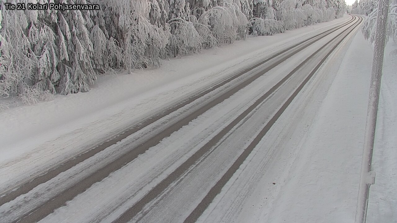 Weather Camera Image Road 21 Kolari, Pohjasenvaara, Kolari, Lappi