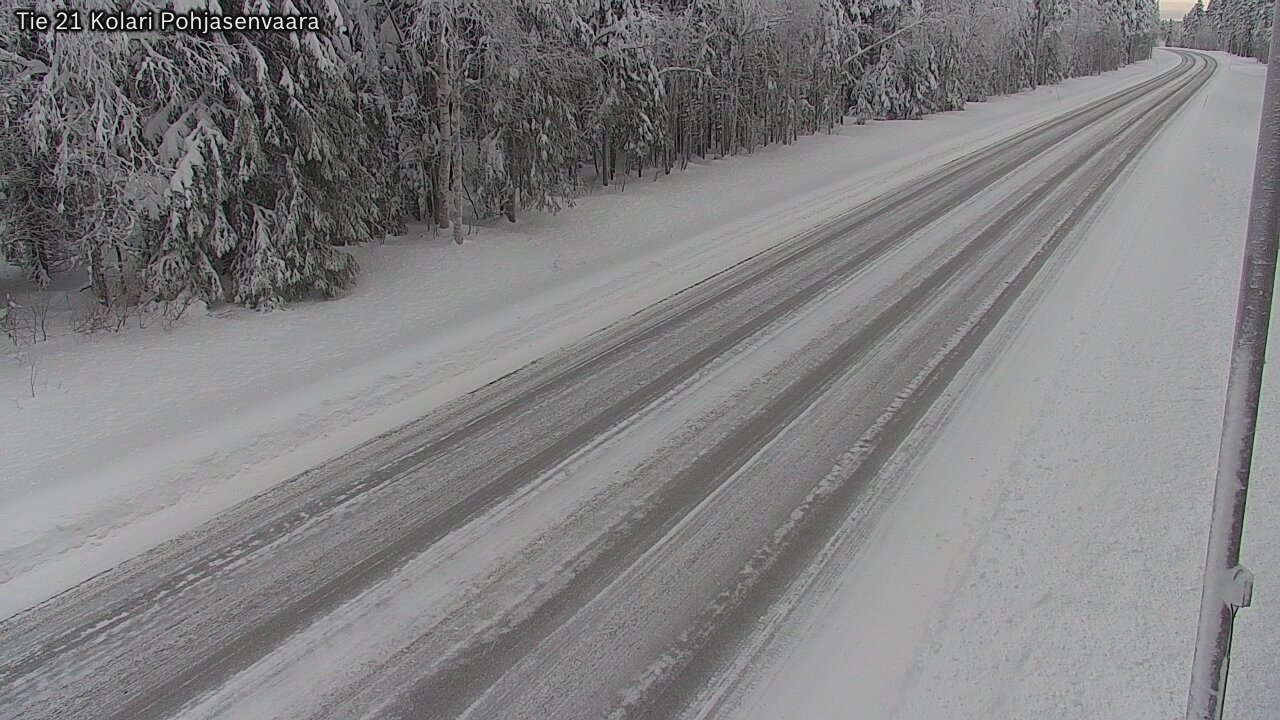 Weather Camera Image Road 21 Kolari, Pohjasenvaara, Kolari, Lappi