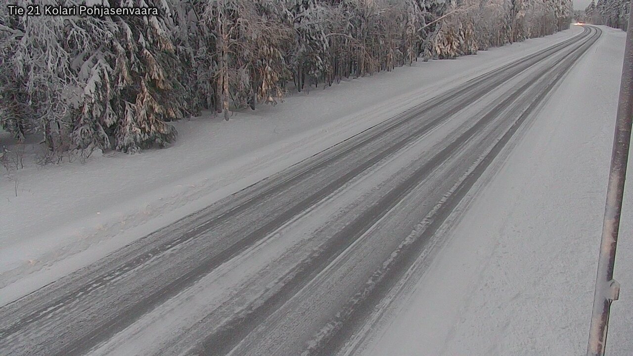 Weather Camera Image Väg 21 Kolari, Pohjasenvaara, Kolari, Lappi