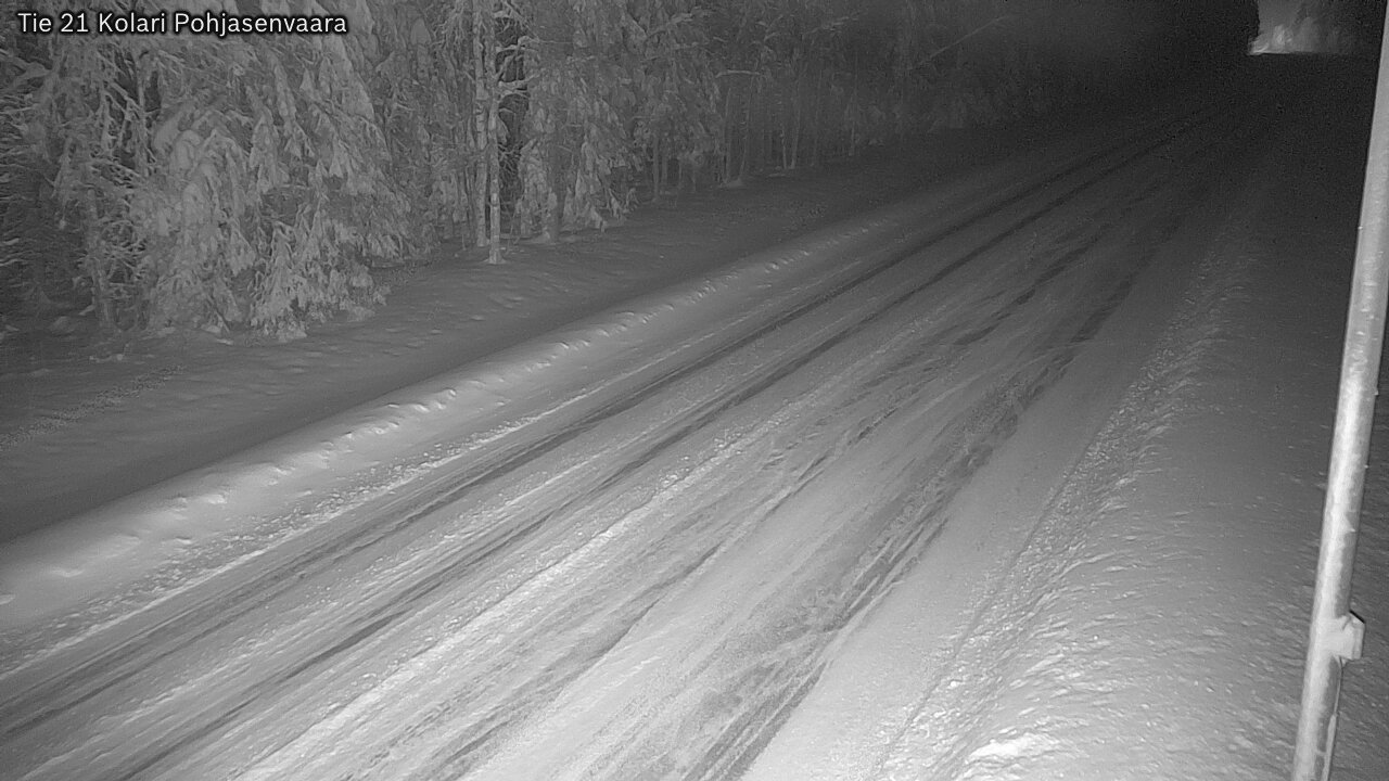Weather Camera Image Road 21 Kolari, Pohjasenvaara, Kolari, Lappi
