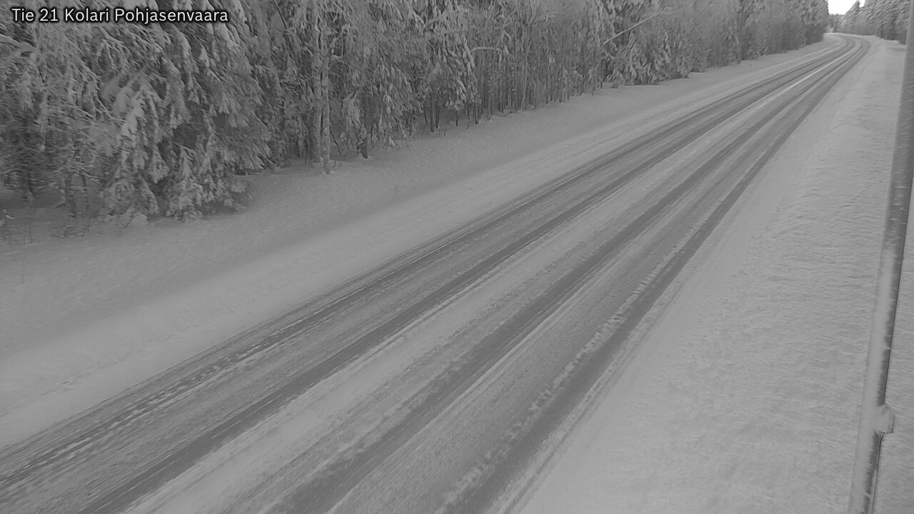 Weather Camera Image Road 21 Kolari, Pohjasenvaara, Kolari, Lappi