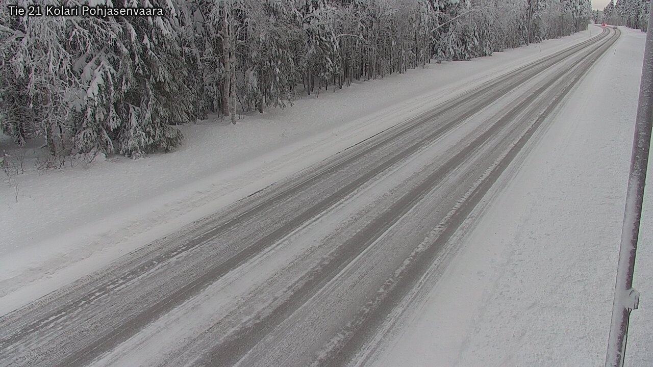 Weather Camera Image Road 21 Kolari, Pohjasenvaara, Kolari, Lappi