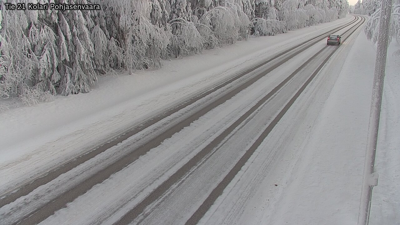 Weather Camera Image Road 21 Kolari, Pohjasenvaara, Kolari, Lappi