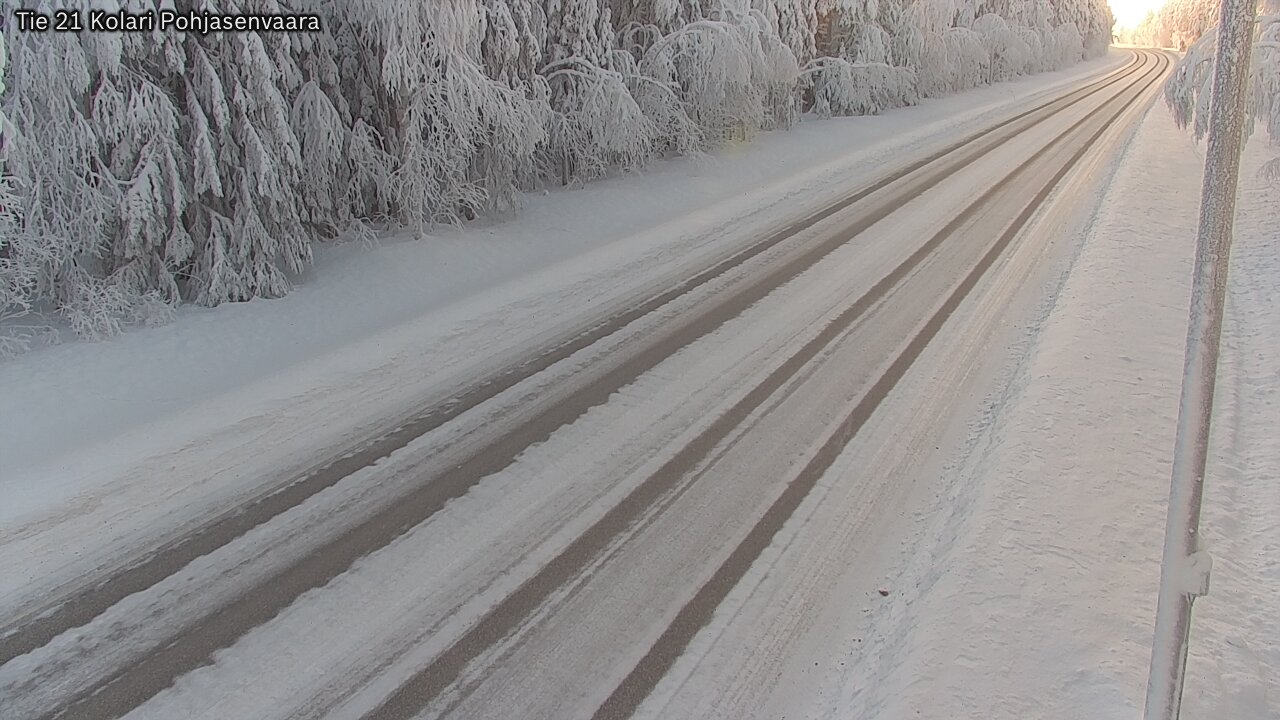 Weather Camera Image Road 21 Kolari, Pohjasenvaara, Kolari, Lappi