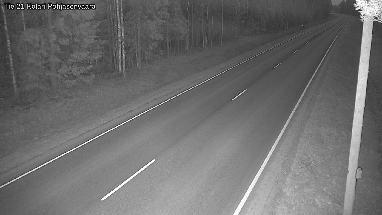 Weather Camera Image Road 21 Kolari, Pohjasenvaara, Kolari, Lappi