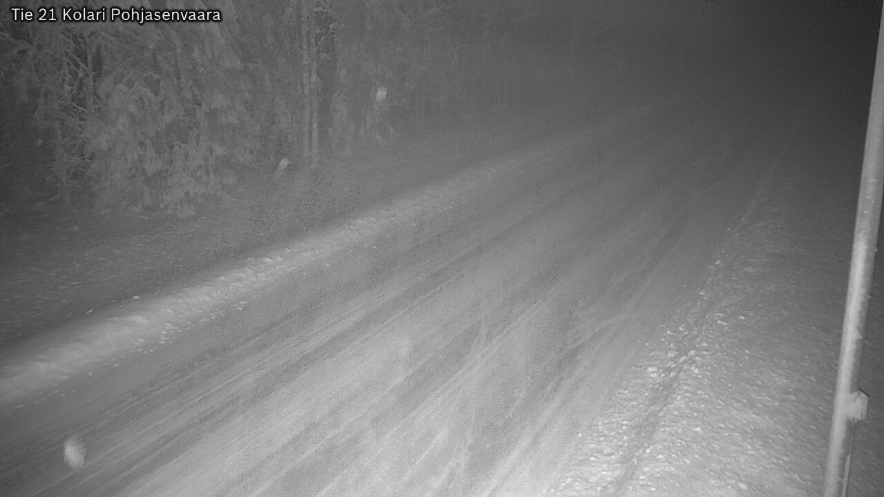 Weather Camera Image Road 21 Kolari, Pohjasenvaara, Kolari, Lappi