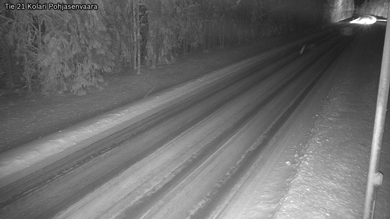 Weather Camera Image Väg 21 Kolari, Pohjasenvaara, Kolari, Lappi