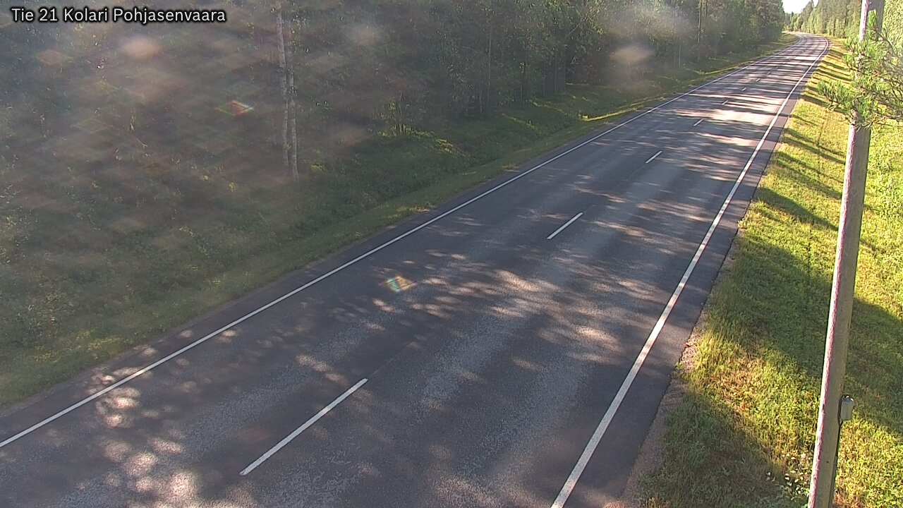 Weather Camera Image Road 21 Kolari, Pohjasenvaara, Kolari, Lappi