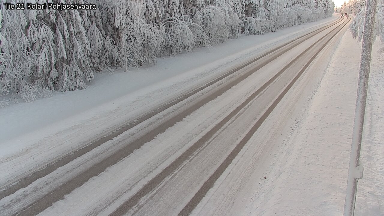 Weather Camera Image Road 21 Kolari, Pohjasenvaara, Kolari, Lappi