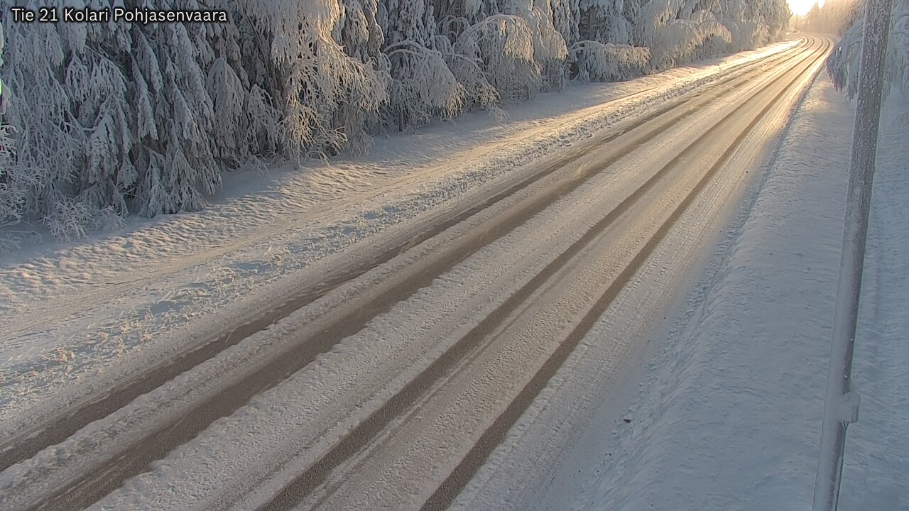 Weather Camera Image Road 21 Kolari, Pohjasenvaara, Kolari, Lappi