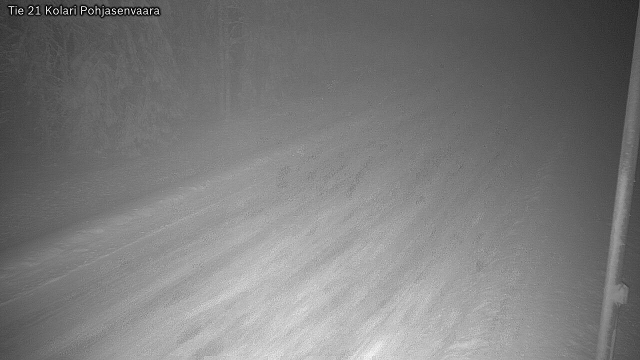 Weather Camera Image Road 21 Kolari, Pohjasenvaara, Kolari, Lappi