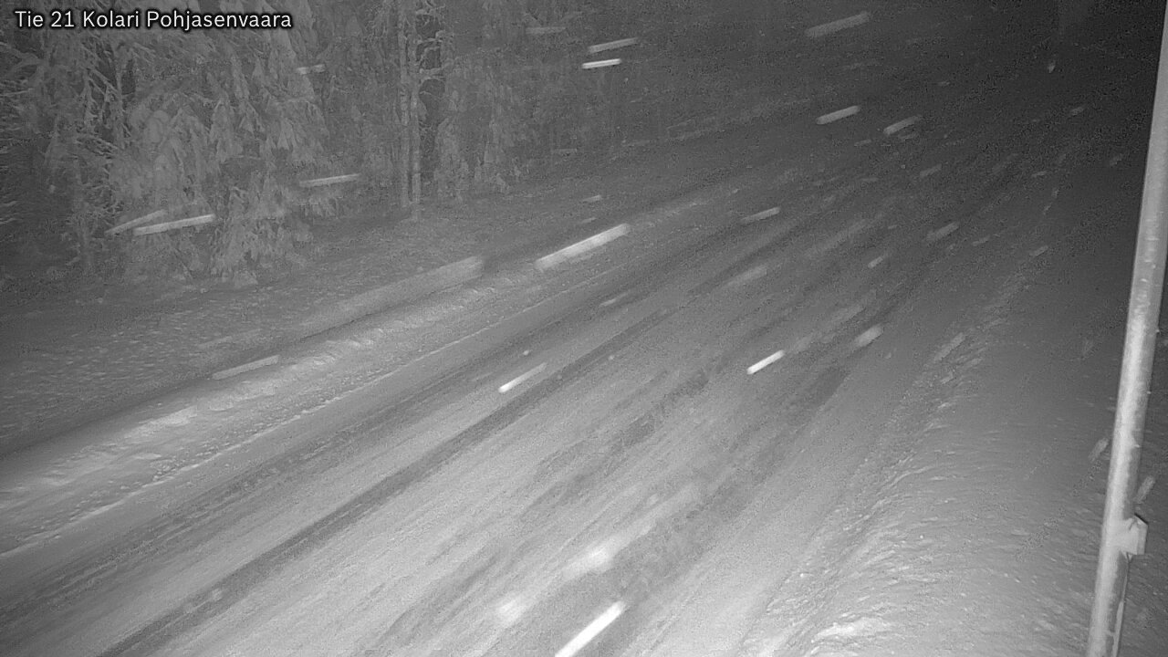 Weather Camera Image Road 21 Kolari, Pohjasenvaara, Kolari, Lappi