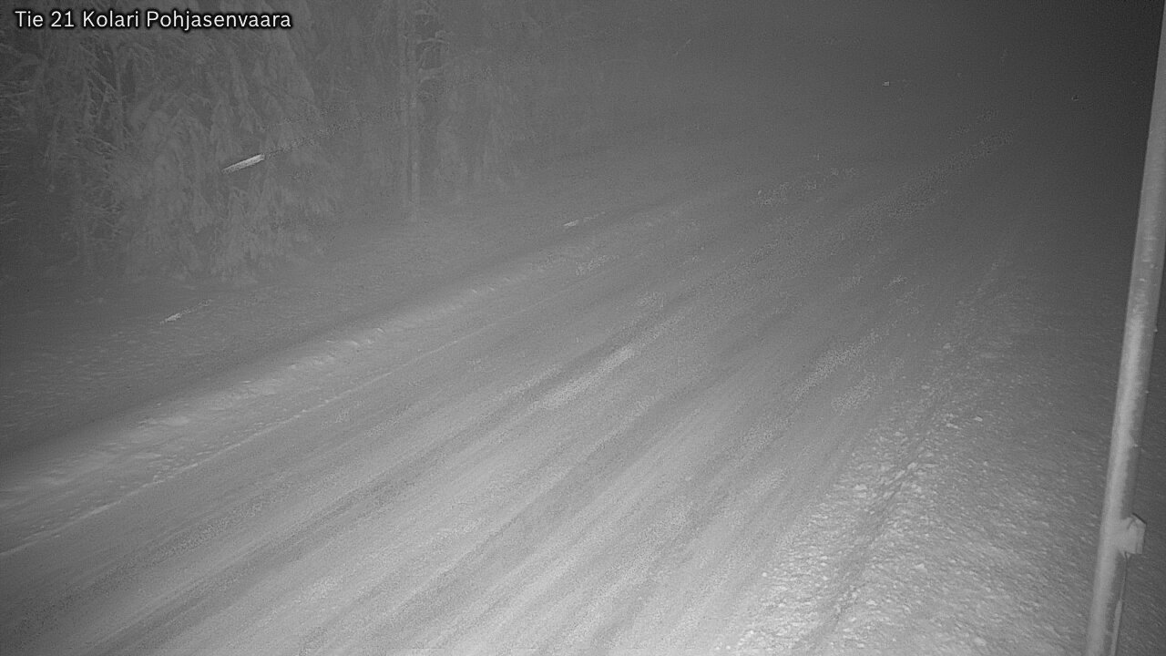 Weather Camera Image Road 21 Kolari, Pohjasenvaara, Kolari, Lappi
