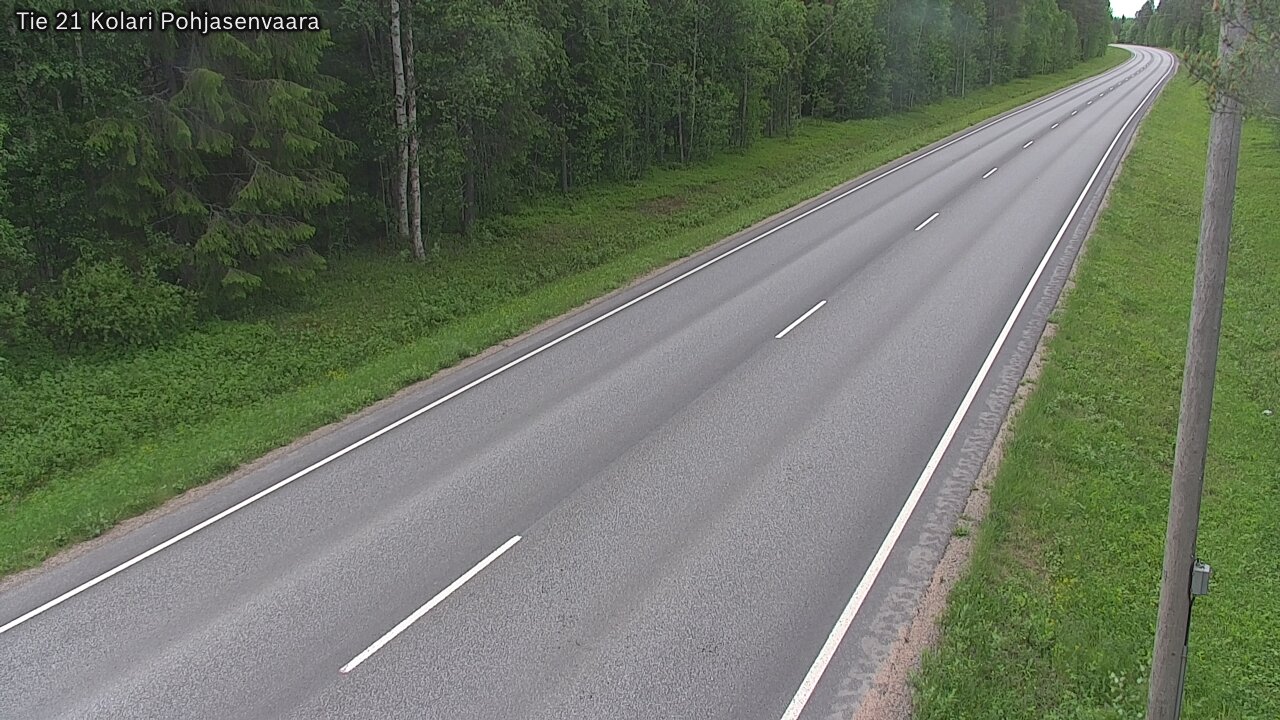 Weather Camera Image Road 21 Kolari, Pohjasenvaara, Kolari, Lappi