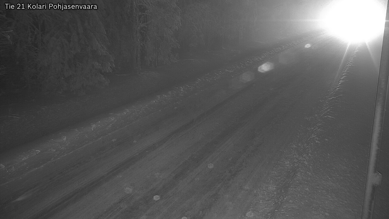 Weather Camera Image Road 21 Kolari, Pohjasenvaara, Kolari, Lappi