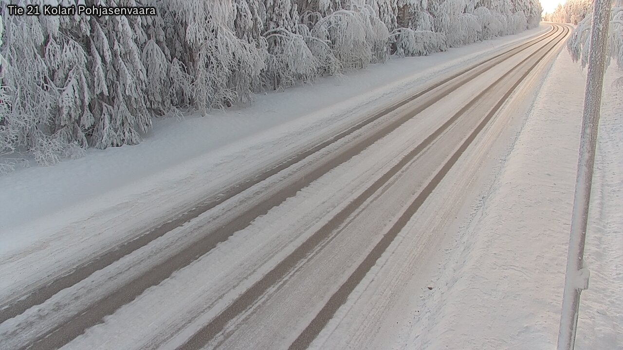 Weather Camera Image Road 21 Kolari, Pohjasenvaara, Kolari, Lappi