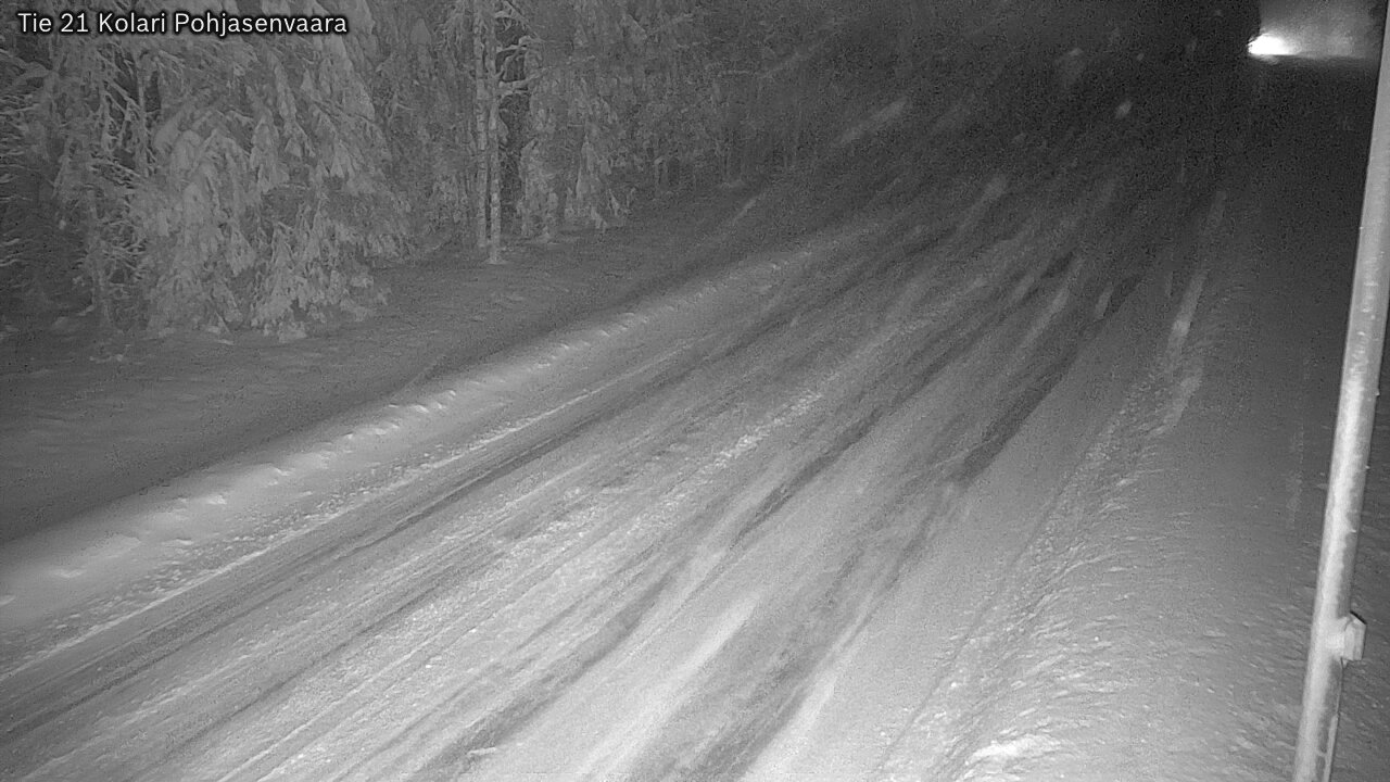 Weather Camera Image Road 21 Kolari, Pohjasenvaara, Kolari, Lappi