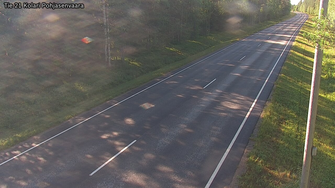 Weather Camera Image Road 21 Kolari, Pohjasenvaara, Kolari, Lappi
