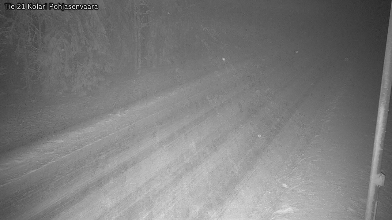 Weather Camera Image Road 21 Kolari, Pohjasenvaara, Kolari, Lappi
