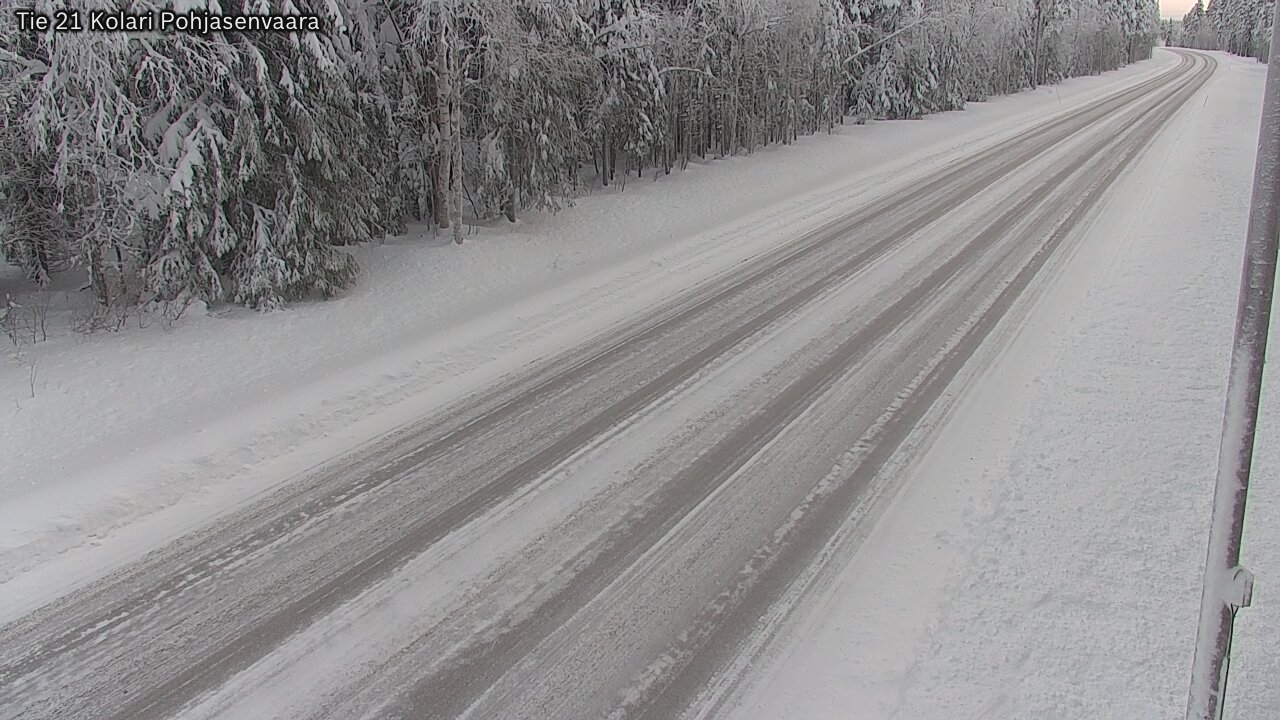 Weather Camera Image Road 21 Kolari, Pohjasenvaara, Kolari, Lappi