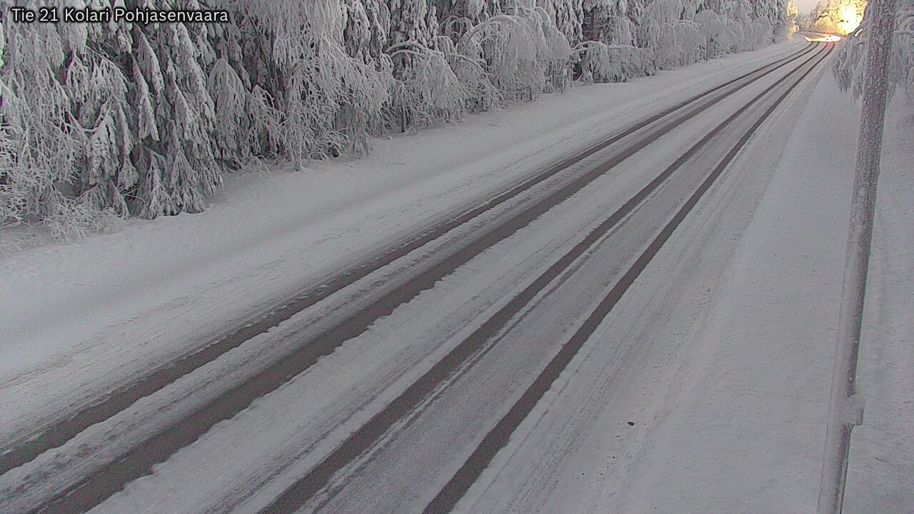 Weather Camera Image Road 21 Kolari, Pohjasenvaara, Kolari, Lappi