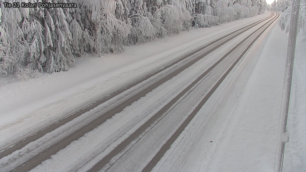 Weather Camera Image Road 21 Kolari, Pohjasenvaara, Kolari, Lappi