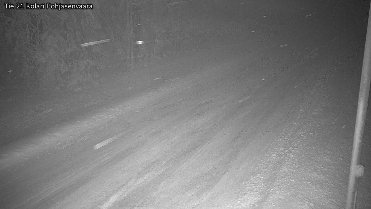 Weather Camera Image Road 21 Kolari, Pohjasenvaara, Kolari, Lappi