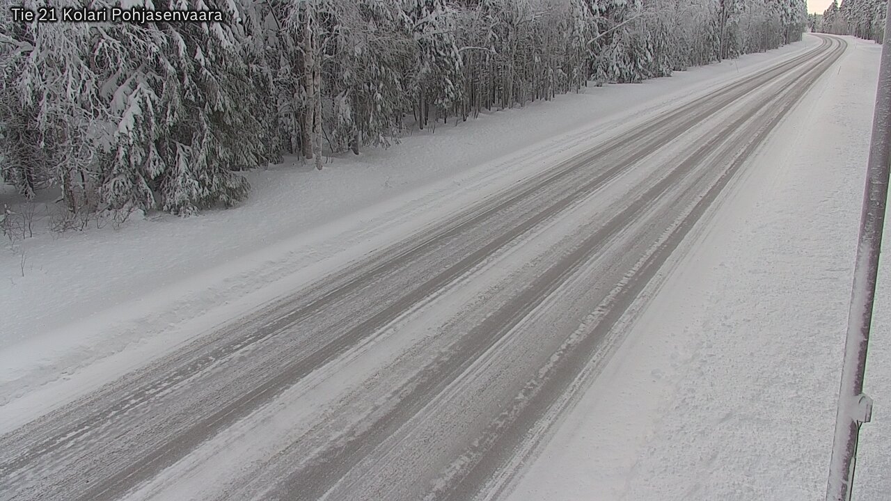 Weather Camera Image Road 21 Kolari, Pohjasenvaara, Kolari, Lappi