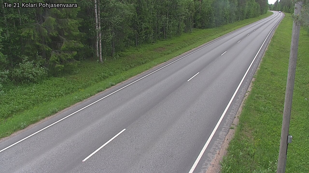 Weather Camera Image Road 21 Kolari, Pohjasenvaara, Kolari, Lappi