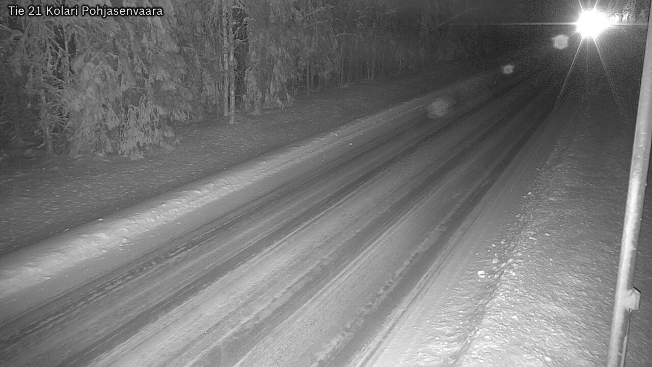 Weather Camera Image Road 21 Kolari, Pohjasenvaara, Kolari, Lappi