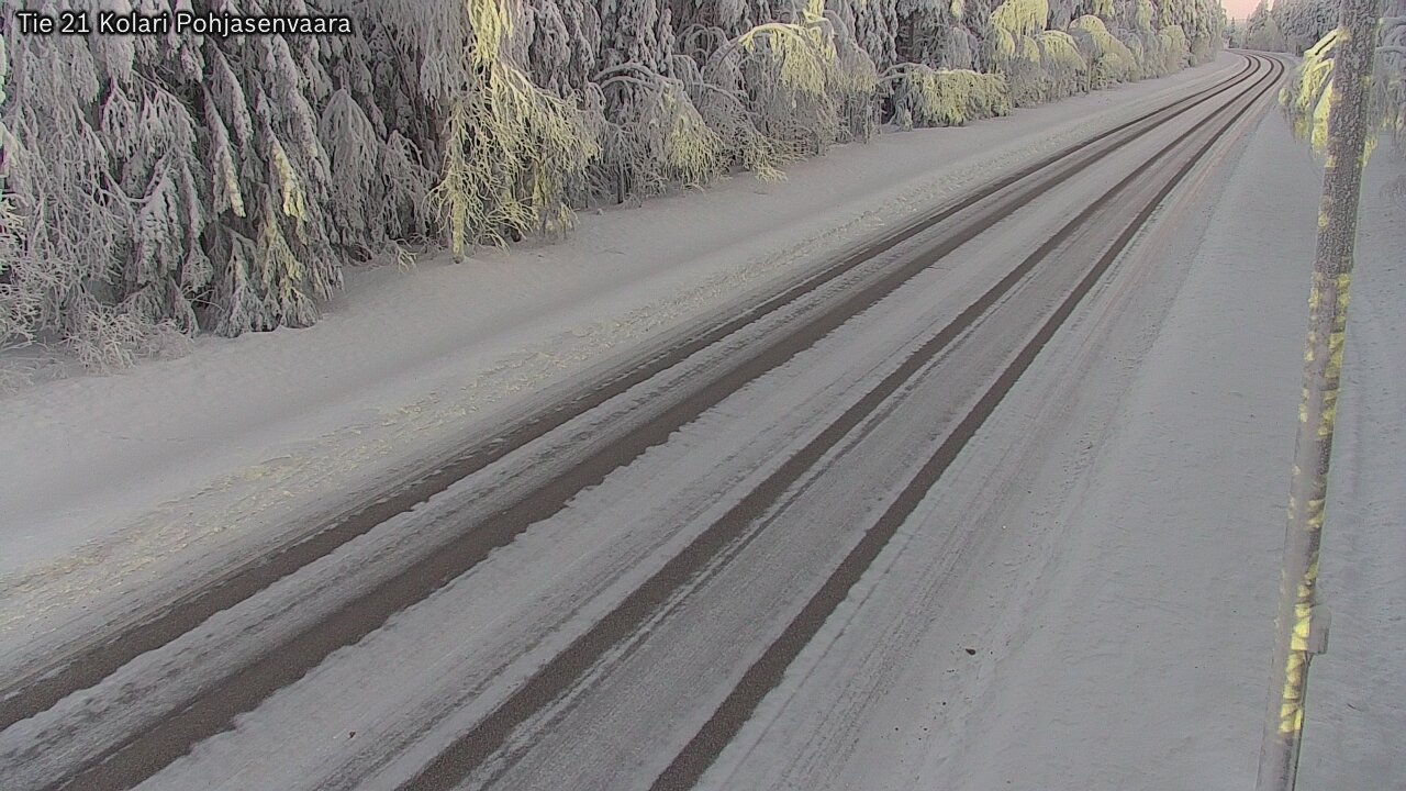 Weather Camera Image Road 21 Kolari, Pohjasenvaara, Kolari, Lappi