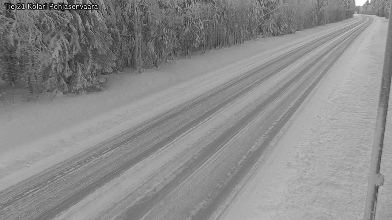 Weather Camera Image Road 21 Kolari, Pohjasenvaara, Kolari, Lappi