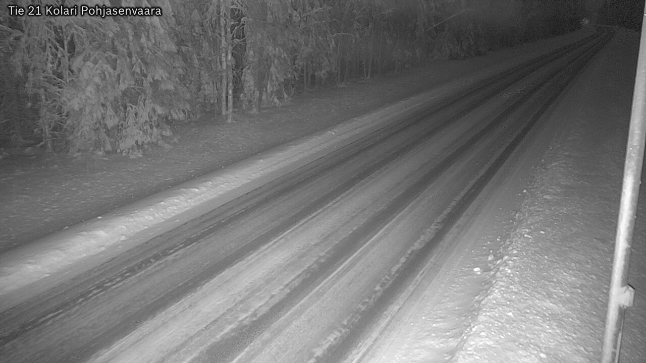 Weather Camera Image Väg 21 Kolari, Pohjasenvaara, Kolari, Lappi