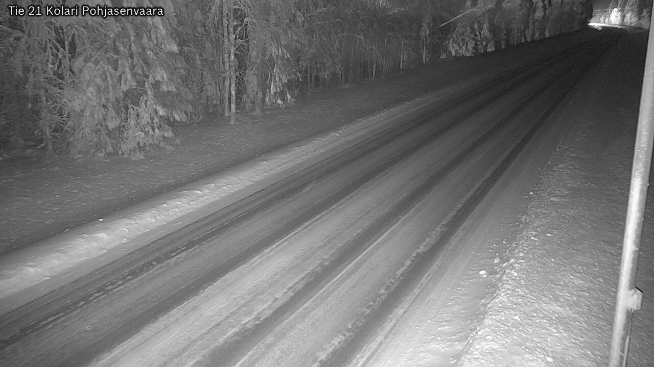Weather Camera Image Väg 21 Kolari, Pohjasenvaara, Kolari, Lappi