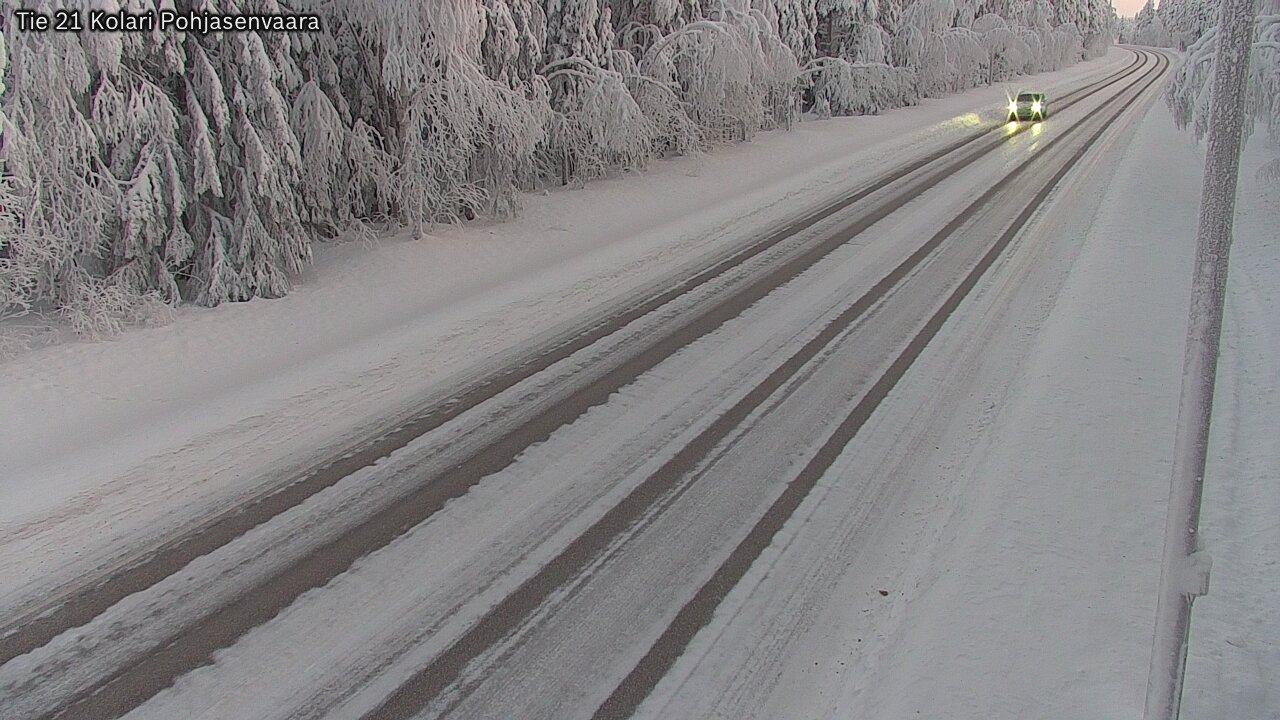 Weather Camera Image Road 21 Kolari, Pohjasenvaara, Kolari, Lappi