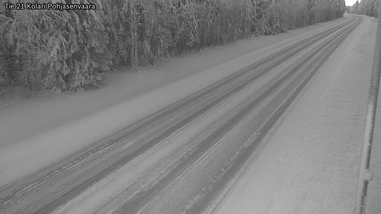Weather Camera Image Road 21 Kolari, Pohjasenvaara, Kolari, Lappi