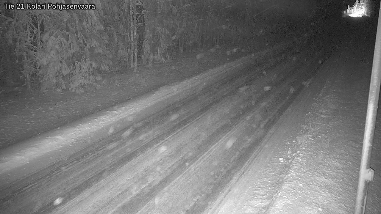 Weather Camera Image Road 21 Kolari, Pohjasenvaara, Kolari, Lappi