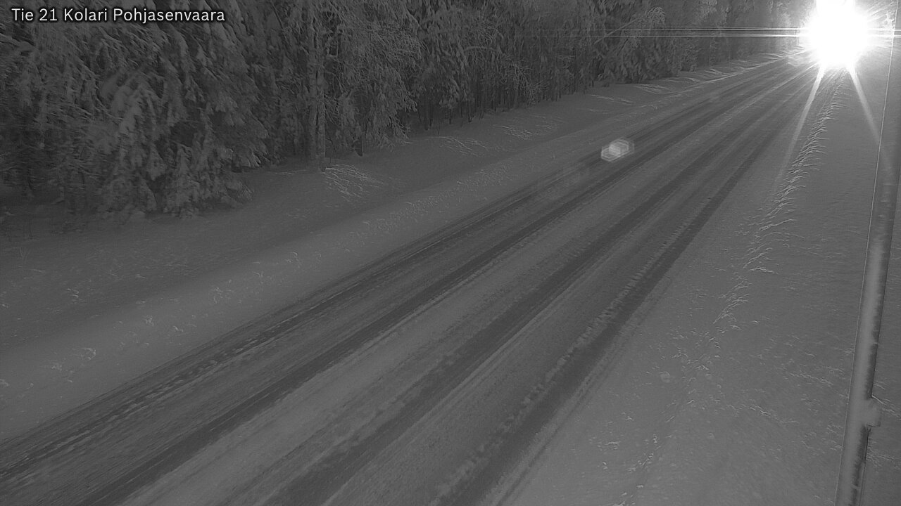 Weather Camera Image Road 21 Kolari, Pohjasenvaara, Kolari, Lappi