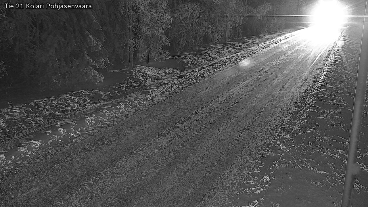 Weather Camera Image Road 21 Kolari, Pohjasenvaara, Kolari, Lappi