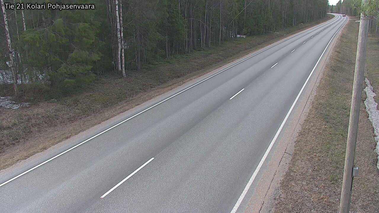 Weather Camera Image Road 21 Kolari, Pohjasenvaara, Kolari, Lappi