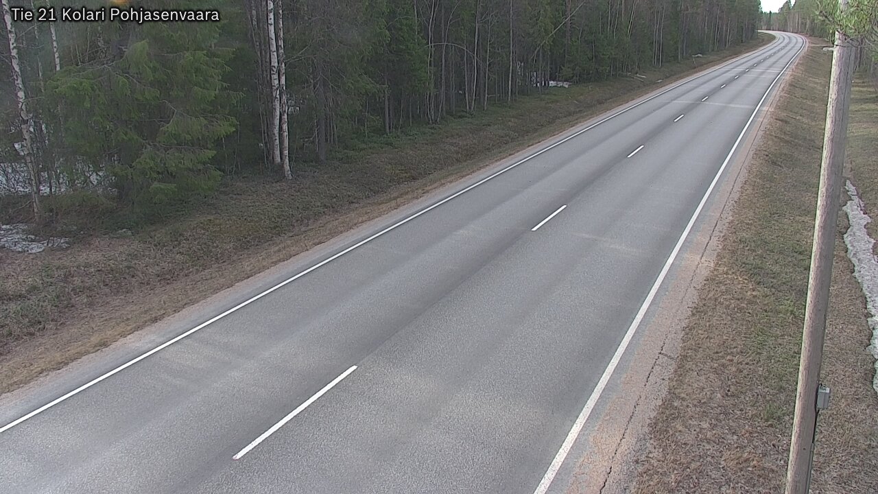 Weather Camera Image Road 21 Kolari, Pohjasenvaara, Kolari, Lappi