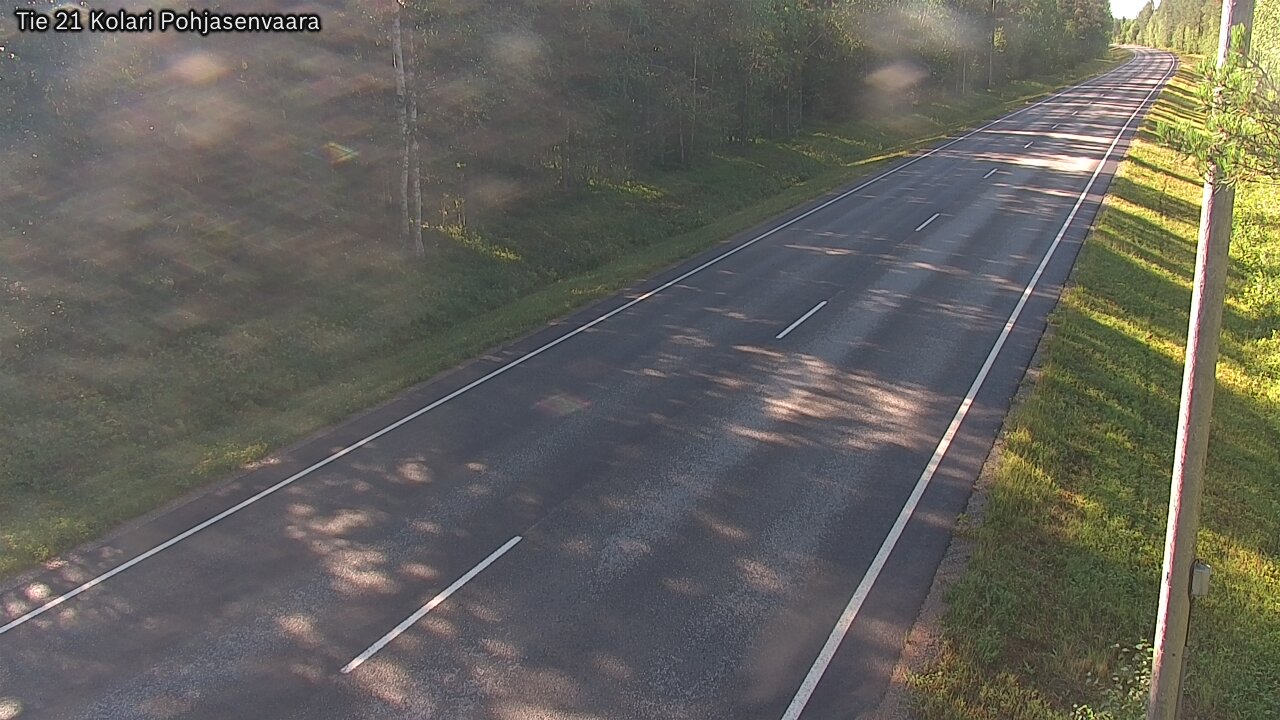 Weather Camera Image Road 21 Kolari, Pohjasenvaara, Kolari, Lappi